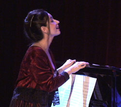 la soprano Françoise Krief isabelle poulain